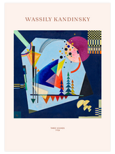 Kandinsky Three Sounds - Art Print